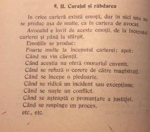Despre emoții, curaj și răbdare în profesia de avocat